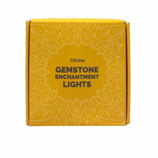 227 cm citrin lyskæde