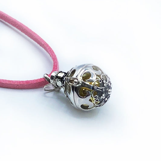 Sølv engleklokke 'Forførelse' - 16 mm