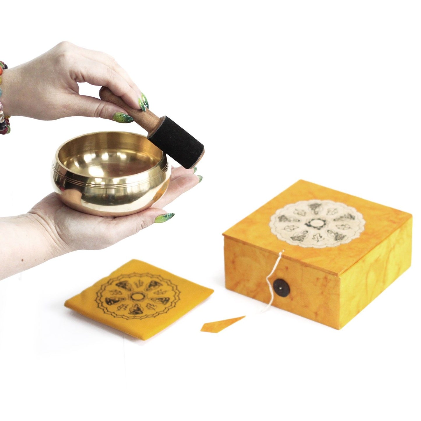 Specialt meditationsskål-sæt