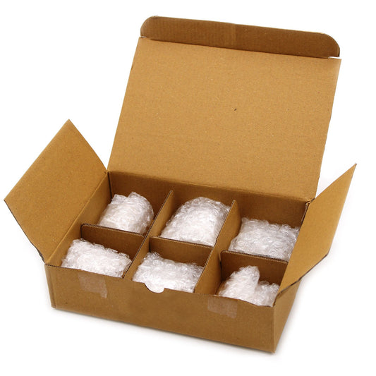 Hvide apophyllit-krystalklynger – 20–30 mm