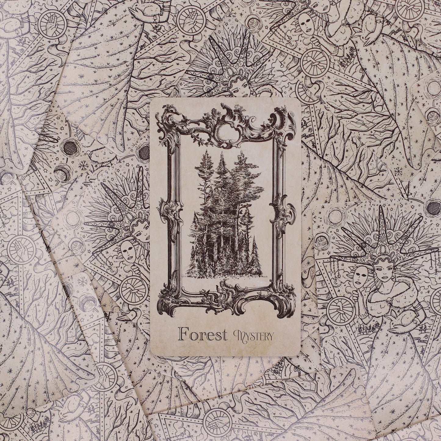 The Spellbook Orakelkort - 40 kort med symbolmagi