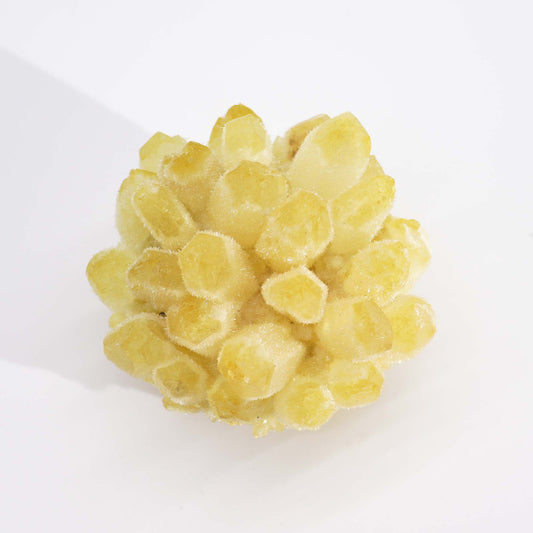 Citrin 'Yellow Ghost' Kvartscluster 250–300 g