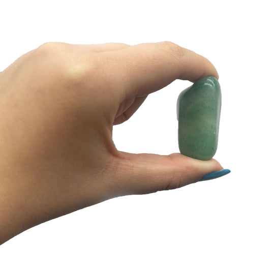 18 XL lommesten – lys aventurin