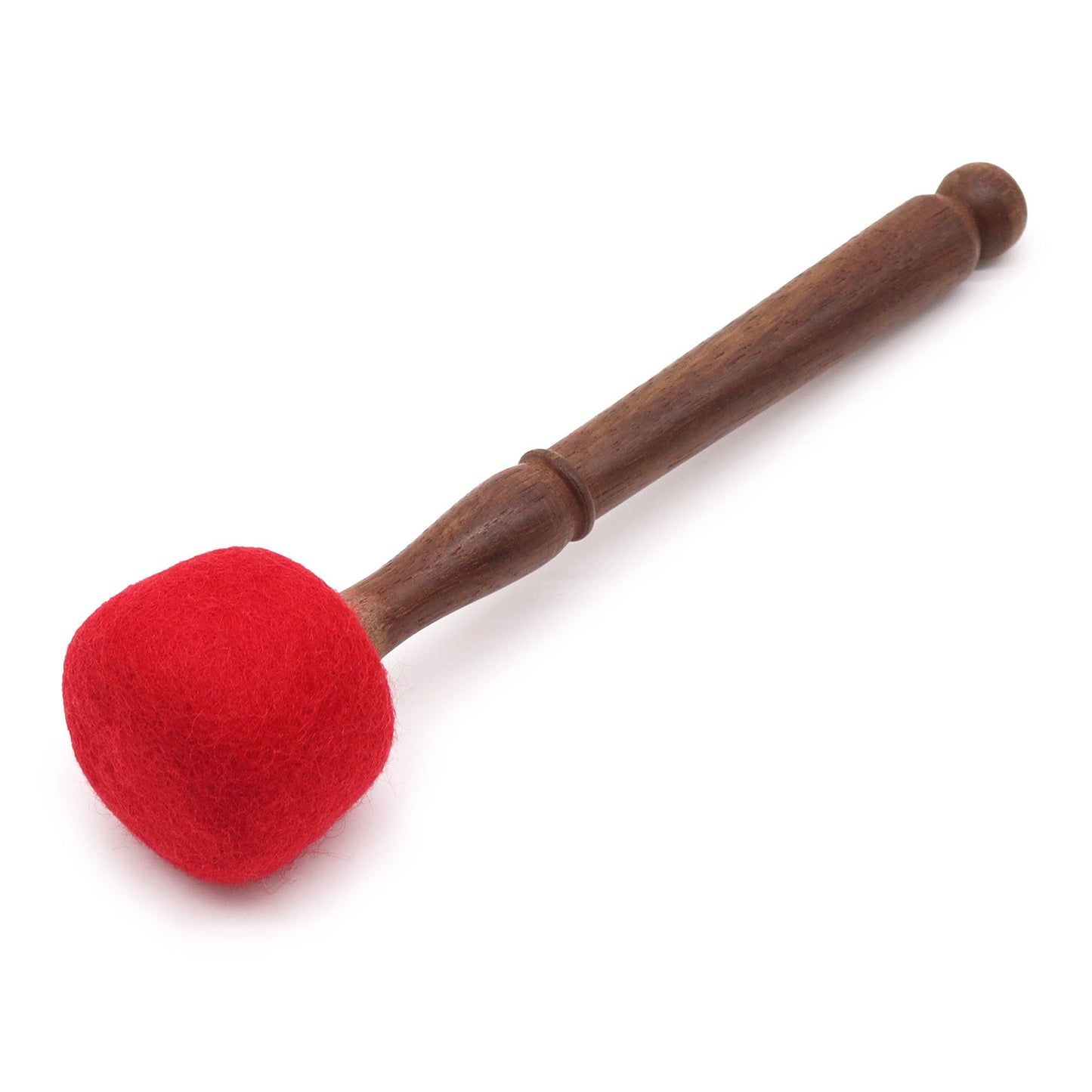 Filtet gongkølle, 23 cm - blød mallet