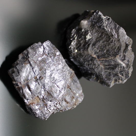 Galena (blyglans) - ca. 80 rå mineralprøver