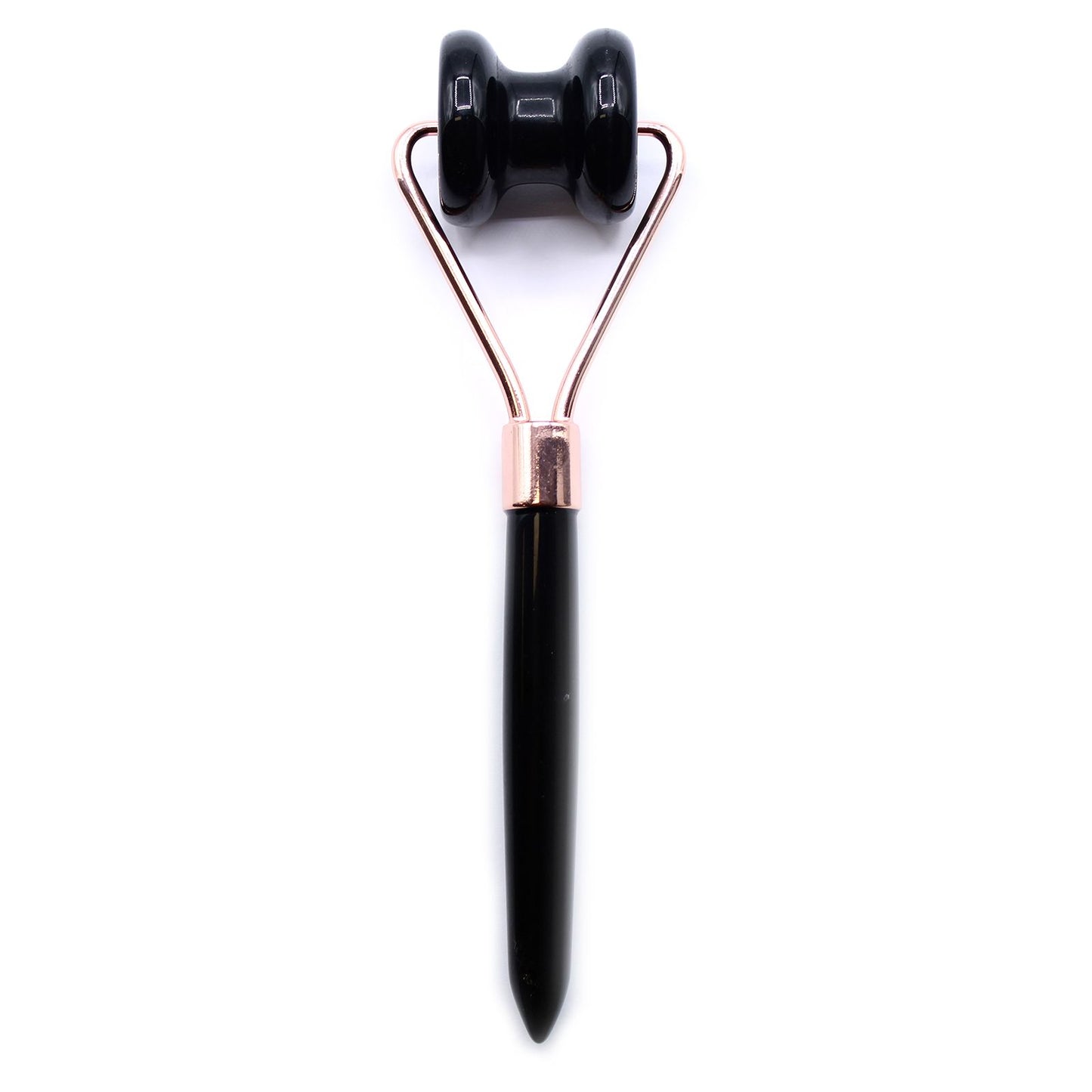 krystal Lille Face Roller - Sort Obsidian