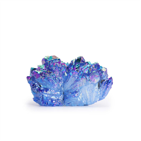 Aqua Halo Aura Quartz (forstærket) – 100–150 g