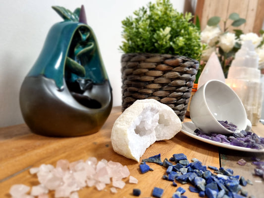 Krystalchips – Bjergkrystal (klar kvarts) – 1 kg