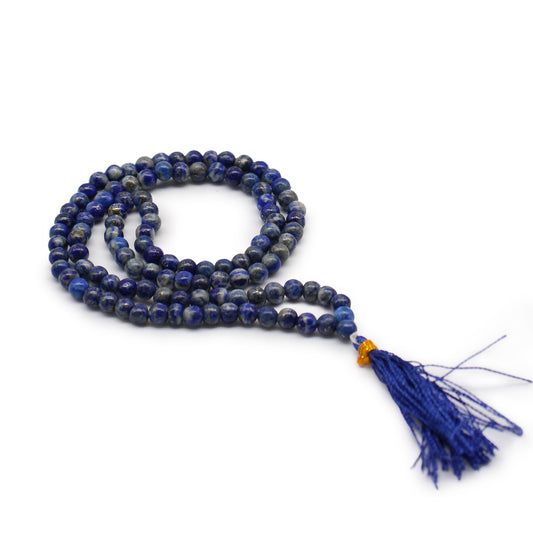 108-perle Lapis Lazuli mala