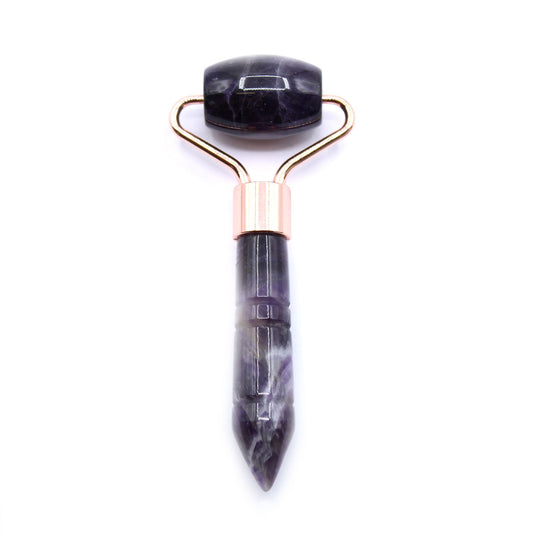 krystal Mini Face Roller - Amethyst