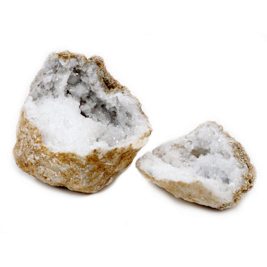 Calcit geode – 10–12 cm