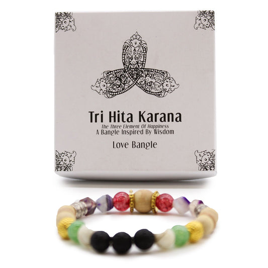 Tri Hita Karana armbånd - kærlighed & balance