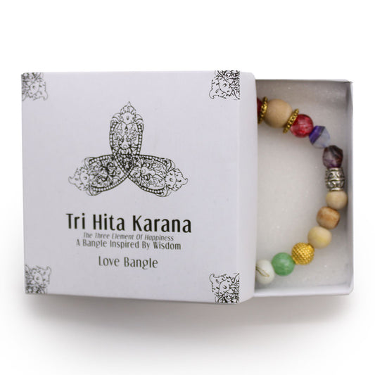 Tri Hita Karana armbånd - kærlighed & balance