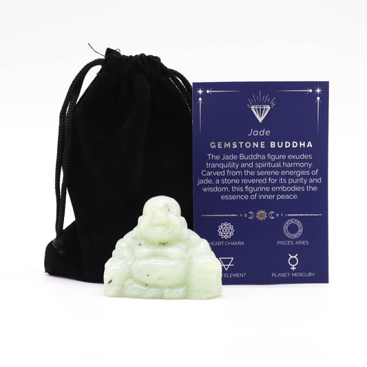 Stor Jade Buddha 50×40×20 mm