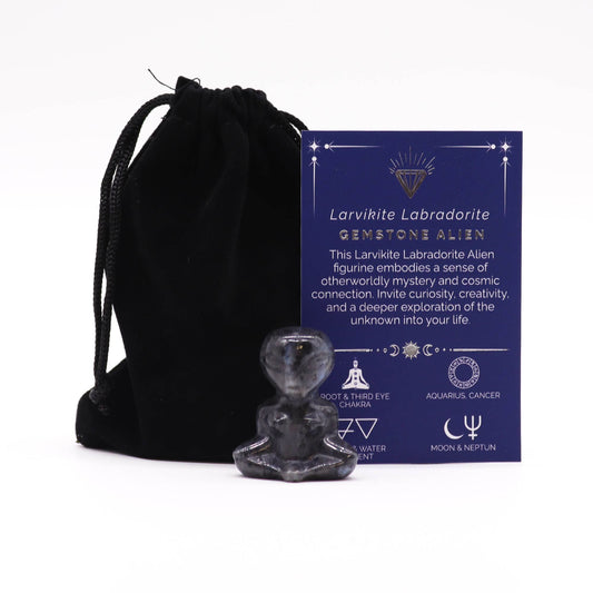 Labradorit (Larvikit) lommesten 40×30×15 mm