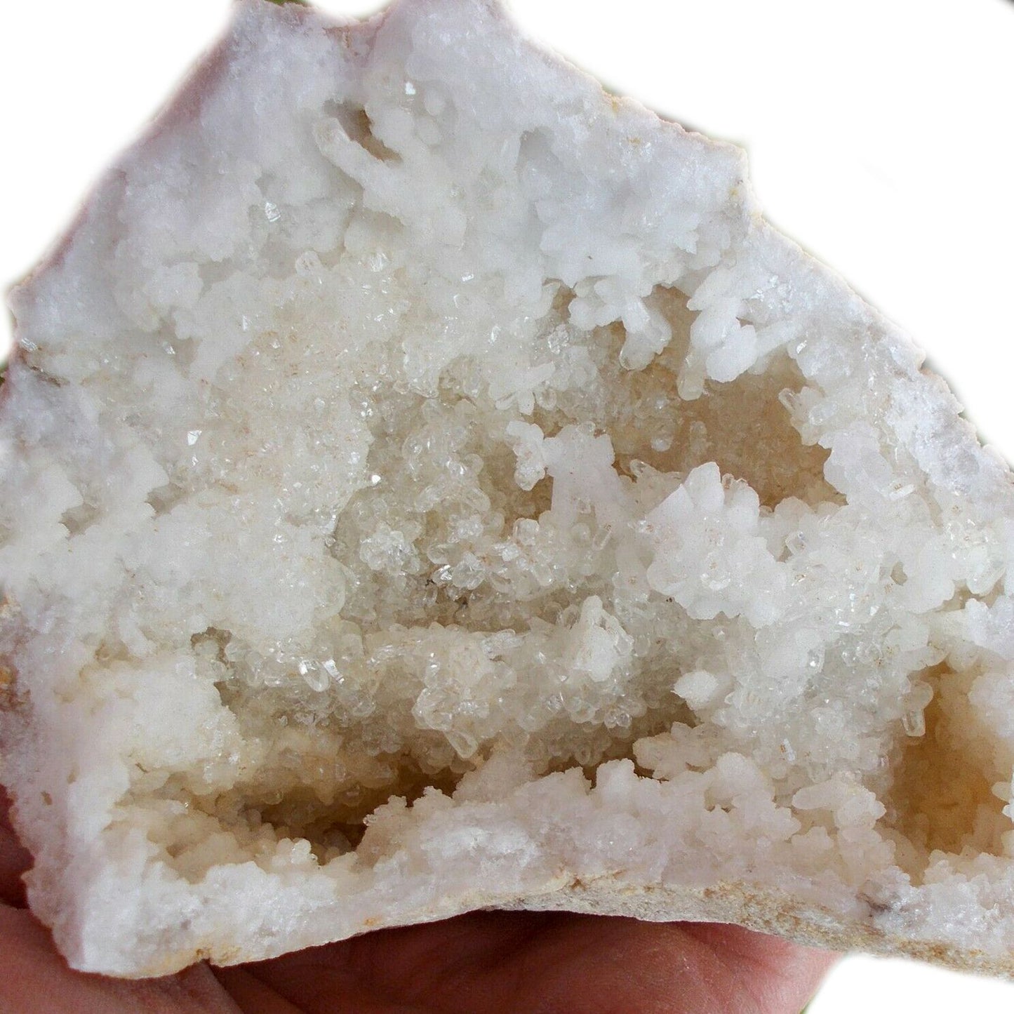 Calcit geode – 10–12 cm
