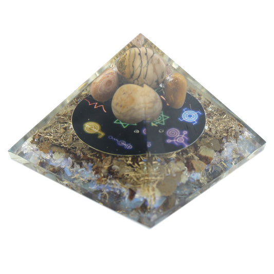 Orgonit pyramide – Midnight Reiki – 70 mm