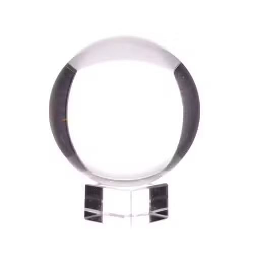 Krystalkugle med stander – Ø60 mm