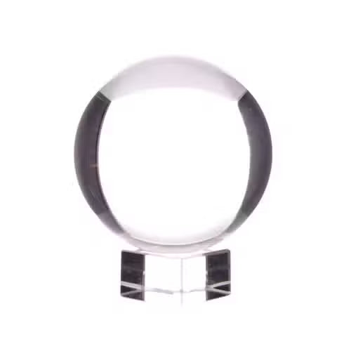 Krystalkugle med stander – Ø50 mm